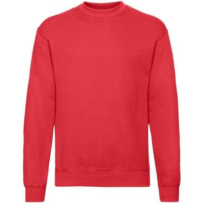 Fruit of the Loom Unisex Erwachsene Classic Drop Shoulder Sweatshirt (Rot) Rot 3XL Fruit of the Loom Unisex Erwachsene Classic Drop Shoulder Sweatshirt (Rot) Rot 3XL