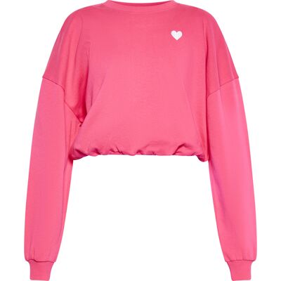 Mymo Damen Sweatshirt Rosa - Sweatshirt Mymo Damen Sweatshirt Rosa - Sweatshirt
