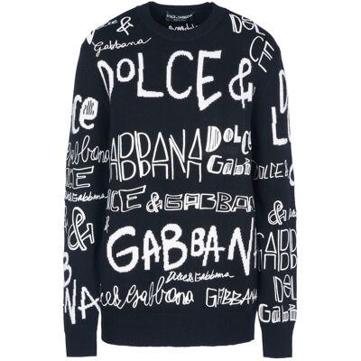 Dolce & Gabbana Pullover Schwarz EU 38 / IT 42 Dolce & Gabbana Pullover Schwarz EU 38 / IT 42