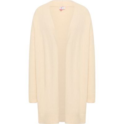 IZIA Cardigan long en tricot gaya Creme M/L IZIA Cardigan long en tricot gaya Creme M/L