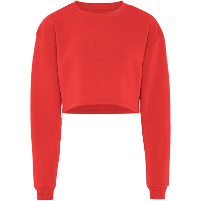 Mymo Sweatshirt - Rot - Lässiges Sweatshirt Mymo Sweatshirt - Rot - Lässiges Sweatshirt