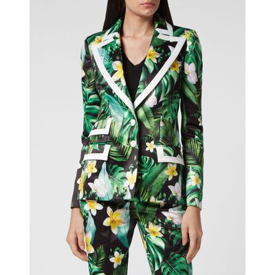 Philipp Plein Blazer Hawaii Grün M Philipp Plein Blazer Hawaii Grün M