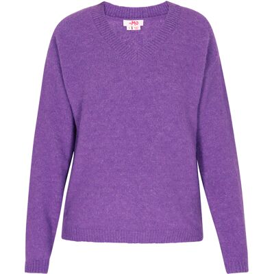 Mymo Pullover Damen violett Lila XS Mymo Pullover Damen violett Lila XS