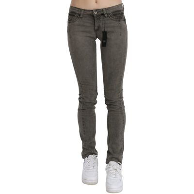 Costume National Jean skinny en coton Denim gris à taille basse pour femme Schwarz 26 (Größe) Costume National Jean skinny en coton Denim gris à taille basse pour femme Schwarz 26 (Größe)