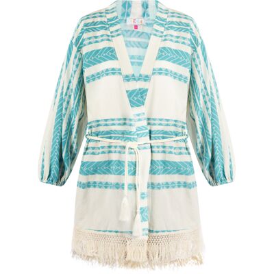 IZIA Kimono mahisha Türkis S IZIA Kimono mahisha Türkis S