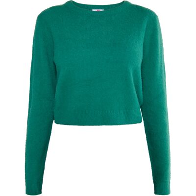 Mymo Strickpullover Damen grün Grün S Mymo Strickpullover Damen grün Grün S