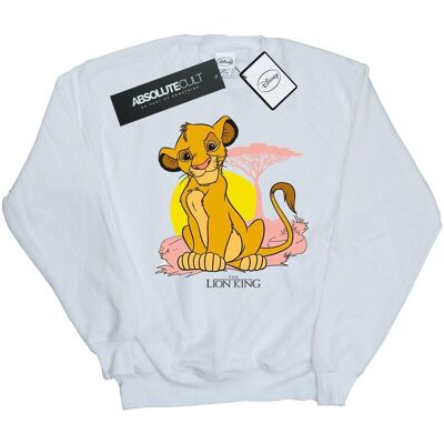 Disney Damen/Damen König der Löwen Simba Pastell Sweatshirt (Weiß) Weiß XL Disney Damen/Damen König der Löwen Simba Pastell Sweatshirt (Weiß) Weiß XL