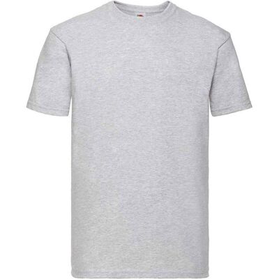 Fruit of the Loom - "Super Premium" T-Shirt für Herren/Damen Unisex (Grau) Grau M Fruit of the Loom - "Super Premium" T-Shirt für Herren/Damen Unisex (Grau) Grau M