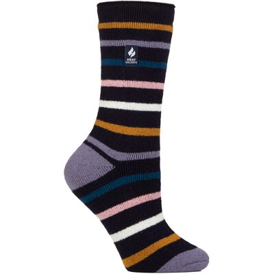 Heat Holders Damen Thermo Lite gemusterte Socken für den Winter Blau/Marineblau EU 37 - 42 Heat Holders Damen Thermo Lite gemusterte Socken für den Winter Blau/Marineblau EU 37 - 42