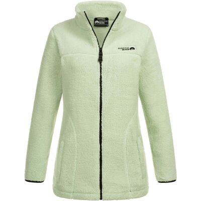 Arctic Seven Damen Sherpa Fleecejacke – Wärmende Outdoorjacke mit Zipper – Dusty Mint Grün M Arctic Seven Damen Sherpa Fleecejacke – Wärmende Outdoorjacke mit Zipper – Dusty Mint Grün M