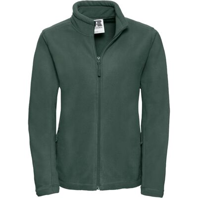 Russell Athletic Russell - Fleecejacke Durchgehender Reißverschluss für Damen - Für Außen (Flaschengrün) Grün M Russell Athletic Russell - Fleecejacke Durchgehender Reißverschluss für Damen - Für Außen (Flaschengrün) Grün M