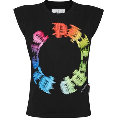 Philipp Plein Tanktop Gothic Plein Schwarz S Philipp Plein Tanktop Gothic Plein Schwarz S
