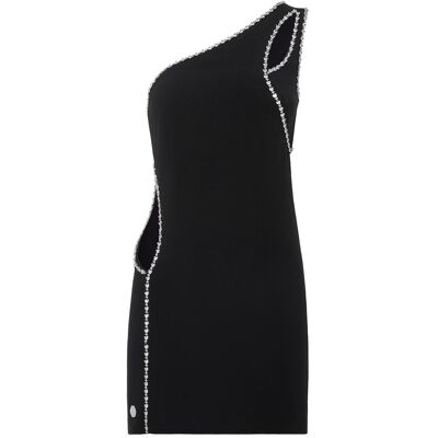 Philipp Plein Cocktailkleid Schwarz S Philipp Plein Cocktailkleid Schwarz S