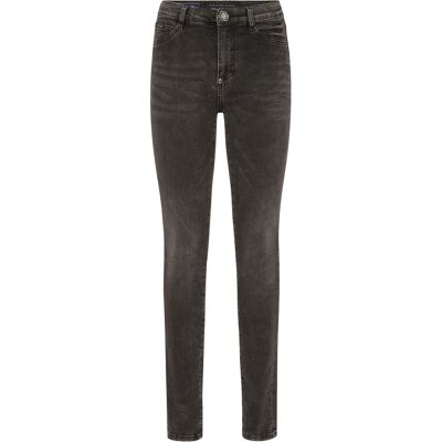 Philipp Plein Denim High Waist Jegging Logo Grau 26 (Größe) Philipp Plein Denim High Waist Jegging Logo Grau 26 (Größe)