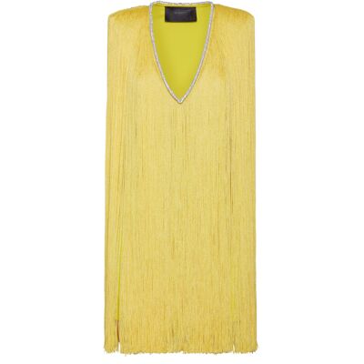 Philipp Plein Minikleid Gelb S Philipp Plein Minikleid Gelb S