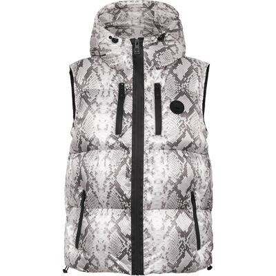 Plein Sport Daunenweste Python Grau XS Plein Sport Daunenweste Python Grau XS