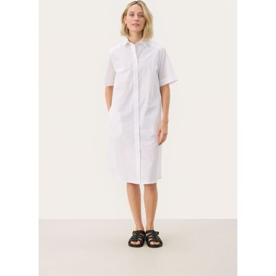 Part Two Kleid Baggy fit Bright White Weiß EU 38 / UK 10 Part Two Kleid Baggy fit Bright White Weiß EU 38 / UK 10