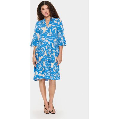 Saint Tropez Eda abstraktes knielang Kleid - Kleid Saint Tropez Eda abstraktes knielang Kleid - Kleid