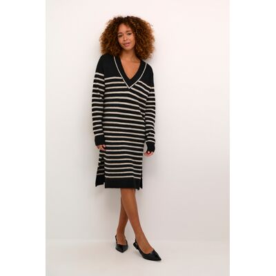 Kaffe Kleid Regular fit black multi Schwarz/Mehrfarbig M Kaffe Kleid Regular fit black multi Schwarz/Mehrfarbig M