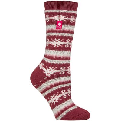 Heat Holders Damen Thermo-Leicht-Muster-Socken für den Winter Cremefarben EU 37 - 42 Heat Holders Damen Thermo-Leicht-Muster-Socken für den Winter Cremefarben EU 37 - 42