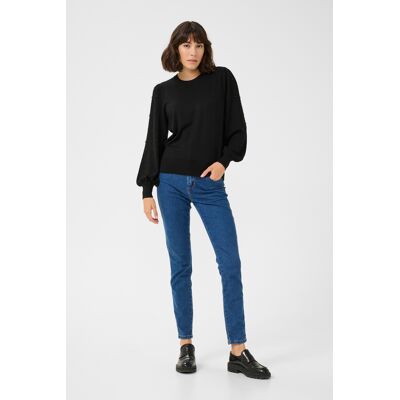 Kaffe Strickpullover Regular fit black Schwarz XS Kaffe Strickpullover Regular fit black Schwarz XS