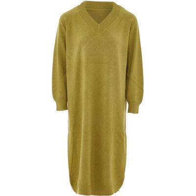 Dreimaster Kleid Frauen oliv Olive XS/S Dreimaster Kleid Frauen oliv Olive XS/S