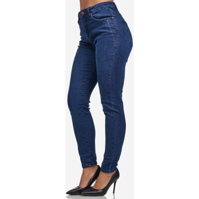 Tazzio Damen Skinny Fit High Waist Jeans Dunkelblau EU 34 / UK 6 Tazzio Damen Skinny Fit High Waist Jeans Dunkelblau EU 34 / UK 6
