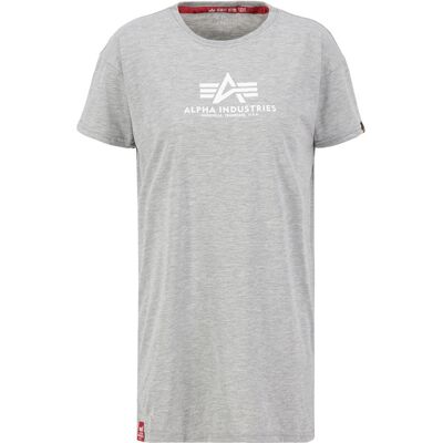 alpha industries Basic Long T-Shirt Women Grau weiß XS alpha industries Basic Long T-Shirt Women Grau weiß XS