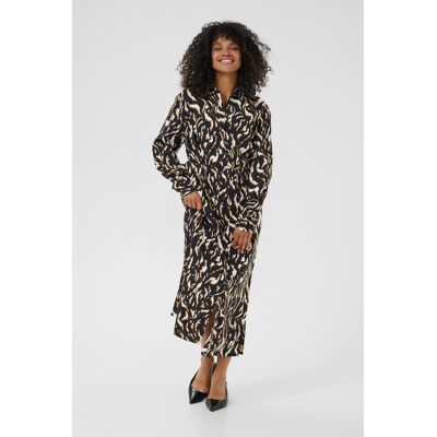Kaffe Kleid KAmille Loose fit animal Tier EU 34 / UK 6 Kaffe Kleid KAmille Loose fit animal Tier EU 34 / UK 6
