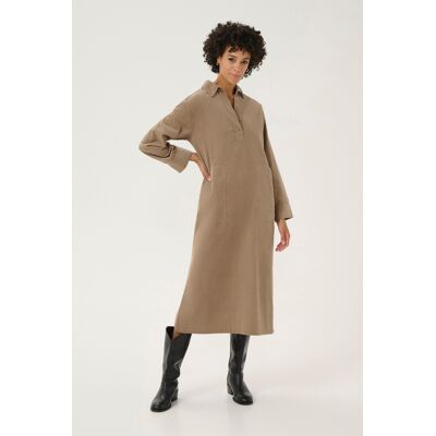 Part Two Kleid LollaPW Baggy fit taupe Taupe EU 36 / UK 8 Part Two Kleid LollaPW Baggy fit taupe Taupe EU 36 / UK 8