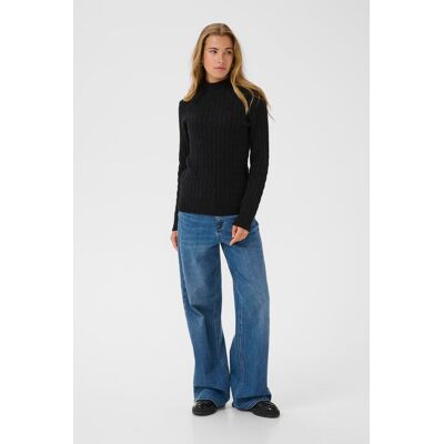 Kaffe Strickpullover KArachel Regular fit black Schwarz XL Kaffe Strickpullover KArachel Regular fit black Schwarz XL