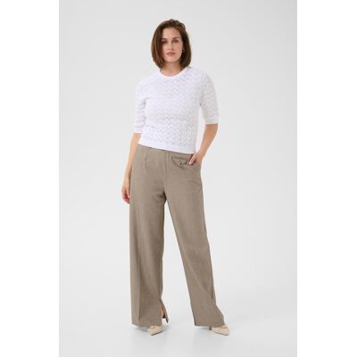 Kaffe Strickpullover KAkarla Regular fit white Weiß M Kaffe Strickpullover KAkarla Regular fit white Weiß M