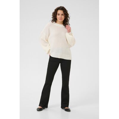 Kaffe Strickpullover KAluca Baggy fit white Weiß XS Kaffe Strickpullover KAluca Baggy fit white Weiß XS