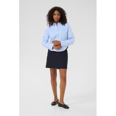 Kaffe Langarm - Hemd KAosita Loose fit blue Blau EU 42 / UK 14 Kaffe Langarm - Hemd KAosita Loose fit blue Blau EU 42 / UK 14