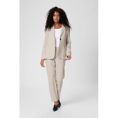 Kaffe Blazer KAsakura Tight fit cream Creme EU 44 / UK 16 Kaffe Blazer KAsakura Tight fit cream Creme EU 44 / UK 16