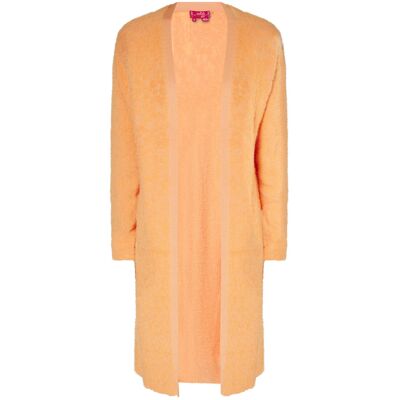 Mymo Strickjacke Frauen orange Orange S Mymo Strickjacke Frauen orange Orange S