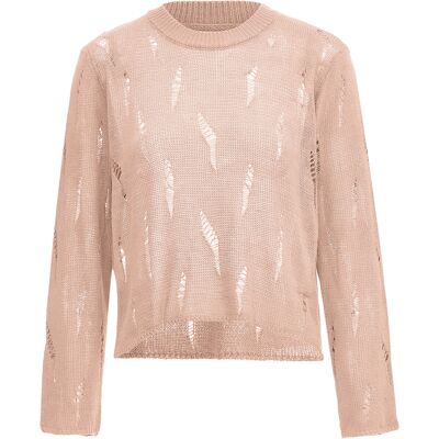 Mymo Pullover Frauen rosa Rose XS/S Mymo Pullover Frauen rosa Rose XS/S