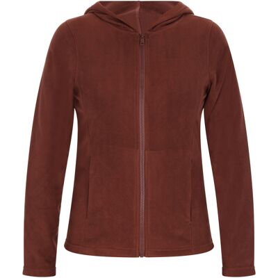 Dreimaster Fleecejacke Frauen braun Braun S Dreimaster Fleecejacke Frauen braun Braun S