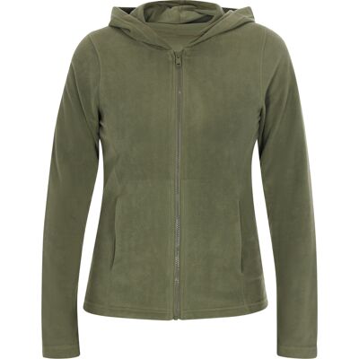 Dreimaster Fleecejacke Frauen khaki Khaki XL Dreimaster Fleecejacke Frauen khaki Khaki XL
