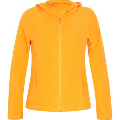 Dreimaster Fleecejacke Frauen höllisch orange Orange S Dreimaster Fleecejacke Frauen höllisch orange Orange S