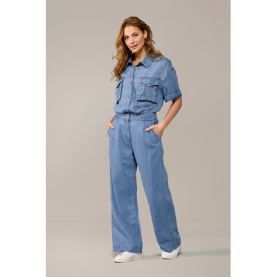 Mart Visser Bluse Lina Denim Blau Blau EU 44 / UK 16 Mart Visser Bluse Lina Denim Blau Blau EU 44 / UK 16