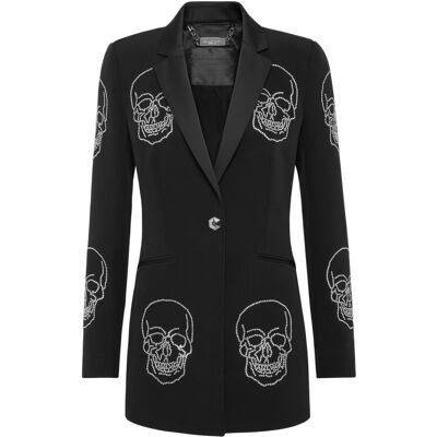 Philipp Plein Mantel Skull Schwarz S Philipp Plein Mantel Skull Schwarz S