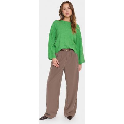 Saint Tropez Strickpullover LarnaSZ Strickpullover Lockere Passform green Grün XL Saint Tropez Strickpullover LarnaSZ Strickpullover Lockere Passform green Grün XL