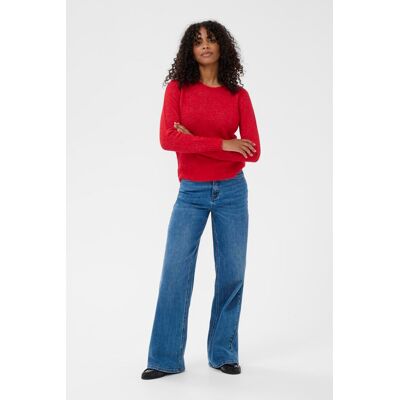 Kaffe Strickpullover KAiris Strickpullover Regular fit red Rot M Kaffe Strickpullover KAiris Strickpullover Regular fit red Rot M