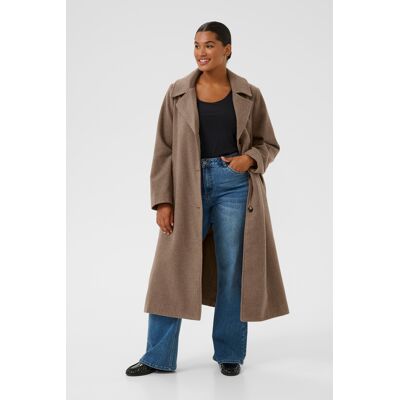 Kaffe Curve Jacke KCnanny Jacke Loose fit brown Braun EU 52 / UK 24 Kaffe Curve Jacke KCnanny Jacke Loose fit brown Braun EU 52 / UK 24