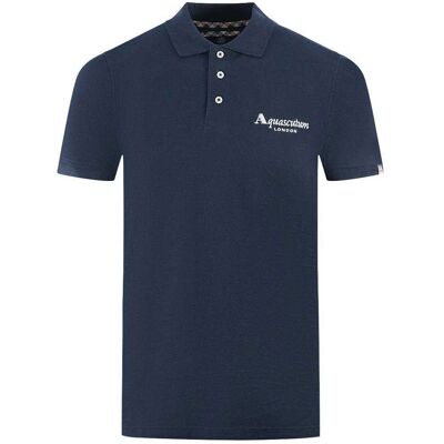 Aquascutum Unisex Erwachsene London Klassisches Polohemd (Marineblau) Marine M Aquascutum Unisex Erwachsene London Klassisches Polohemd (Marineblau) Marine M