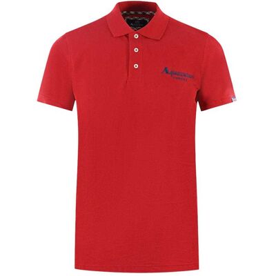 Aquascutum Unisex Erwachsene London Klassisches Polo-Shirt (Rot) Rot L Aquascutum Unisex Erwachsene London Klassisches Polo-Shirt (Rot) Rot L