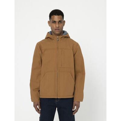 Dickies Jacken SHERPA LINED HOODED DUCK JACKET Braun XL Dickies Jacken SHERPA LINED HOODED DUCK JACKET Braun XL