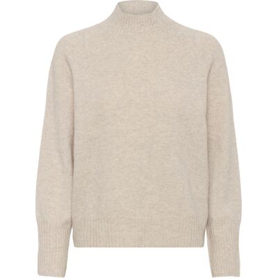 My Essential Wardrobe Strickpullover Strickpullover Regular fit Hellgrau M My Essential Wardrobe Strickpullover Strickpullover Regular fit Hellgrau M
