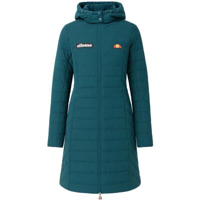 Ellesse Slyva Gepolsterte Damen Parka Jacke in Teal Blaugrün EU 38 / UK 10 Ellesse Slyva Gepolsterte Damen Parka Jacke in Teal Blaugrün EU 38 / UK 10